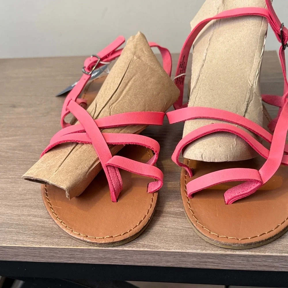 Mini Melissa Kids Sandals in Pink and Light Blue